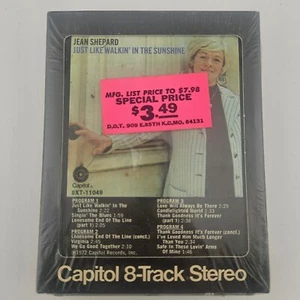 Jean Shepard Just Like Walkin' In The Sunshine 8 Track Tape ~ Sealed ~ 8XT-11049 - Picture 1 of 9