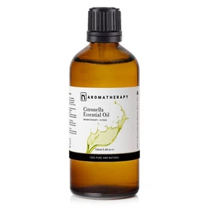 n2 Aromatherapy Citronella Essential Oil - 100ml – Use in Diffusers, Candles - Picture 1 of 8