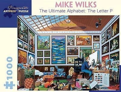 Mike Wilks: The Ultimate Alphabet: The Letter P 1,000-Piece Jigsaw Puzzle by Not Avail (Hardback, 2015)