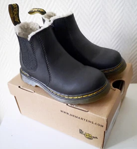 Dr Doc Martens 2976 Leonore Kinder Chelsea Boots Größe 27 gefüttert Stiefeletten - Bild 1 von 11