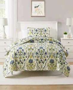 SEVENTH STUDIO PINSONIC 2 PCS TWIN XL QUILT SET COLOR MULTICOLOR NEW - Picture 1 of 1