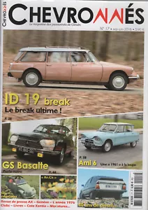 CHEVRONNES 17 CITROEN GS BASALTE 1978 CITROEN ID 19 F BREAK 59 CITROEN AMI 6 61 - Foto 1 di 2