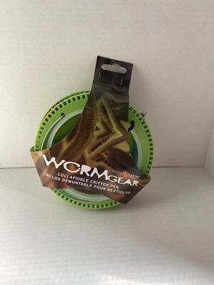 Equipo de gusano plegable Critter Pen recinto pesca Foto 1 de 2