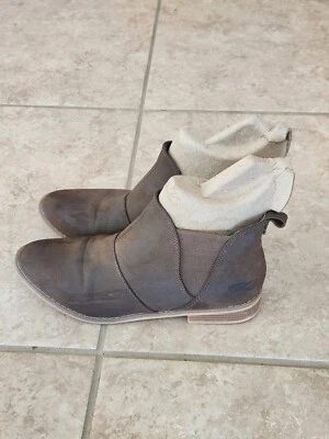 Botas de tornozelo femininas Rocket Dog tamanho 9,5 marrom Maylon  - Imagem 1 de 4