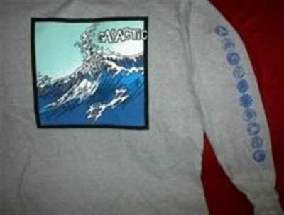 GALACTIC - "Wave" Long Sleeve T-Shirt ~Never Worn~ XL - Image 1 of 2