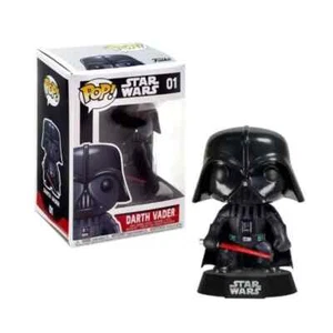 Funko Pop! Star Wars 01 Darth Vader (NEW DENTED BOX) - Picture 1 of 1