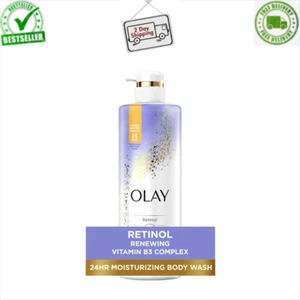2pk Olay Nighttime Body Wash with Vitamin B3 & Retinol Cleansing & Renewing,20Oz - Picture 1 of 12