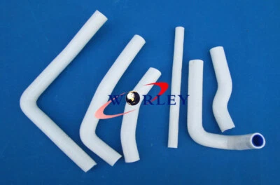 Manguera de radiador de silicona blanca para Honda CR250 CR250R 2 tiempos 2000 2001 CR 250 R Foto 1 de 4