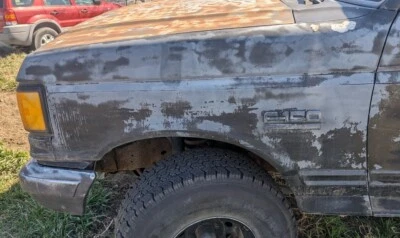 Крыло со стороны водителя 1987-1991 Ford F-150 F-250 пикап переднее стальное, левое - Изображение 1 из 2