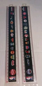 Vintage Pair Pentech Official NBA Ruler 190s East And West NEW SEALED - Picture 1 of 11
