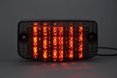 Luz trasera de freno LED transparente con intermitente integrado para Honda All MAGNA Foto 1 de 4