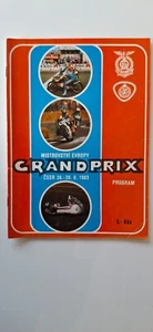 Rennprogramm Motorrad Grand Prix Brünn CSSR 1983 gebraucht - Bild 1 von 1
