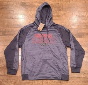 NWT Knights Apperal Rivalry Threads Arkansas Razorbacks Hoodie Mens L - Picture 1 of 8
