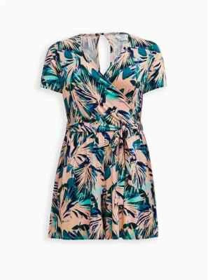 Mameluco Torrid Super Suave Sobrepelliz Frontal Lazo Arena Floral 3 3X 22 24 #B48016 Foto 1 de 4