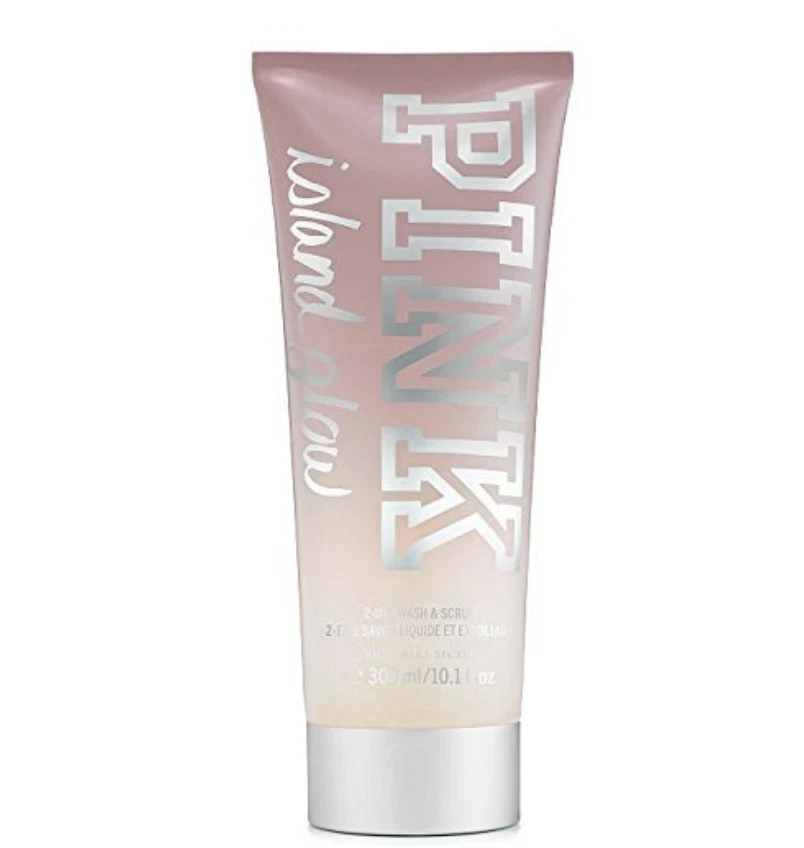 Victoria's Secret ROSA Island Glow 2 en 1 lavado y exfoliante Foto 1 de 1