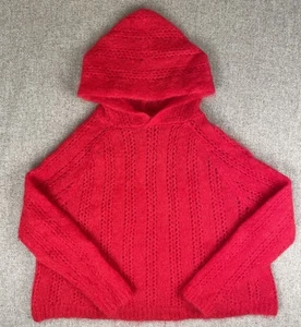 Sezane Theodore Kapuzenpullover L Kid Mohair rot - Bild 1 von 17