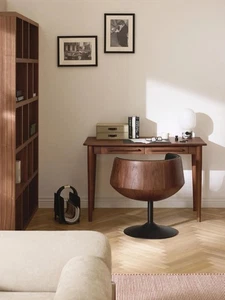 Schreibtisch Paul Material  Mangoholz Gesamtmaße: B 120 cm, H 76 cm, T 60 cm - Bild 1 von 9