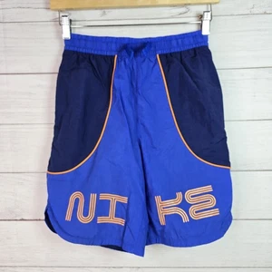 Nike Big Boys Sportswear Woven Shorts Size Large Blue DX5099 Athletic 8" Inseam - Picture 1 of 9