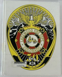 Lakewood Colorado Fire Department 1937-1989 History Book 50 Years - Bild 1 von 5