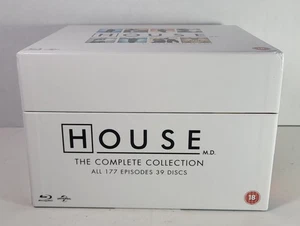 House M.D. The Complete Series (Blu-ray) Season 1-8 177 Episodes 39 Discs Laurie - Imagen 1 de 16