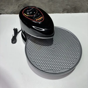 Forno Pizza Rotante Presto Pizzazz Doppio Calore Con Padella Testato Funzionante 03433 - Foto 1 di 7