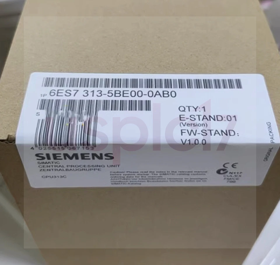 6ES7313-5BE00-0AB0 1 PIEZA NUEVO SIEMENS SIMATIC S7-300 6ES7313-5BE00-0AB0 Foto 1 de 1