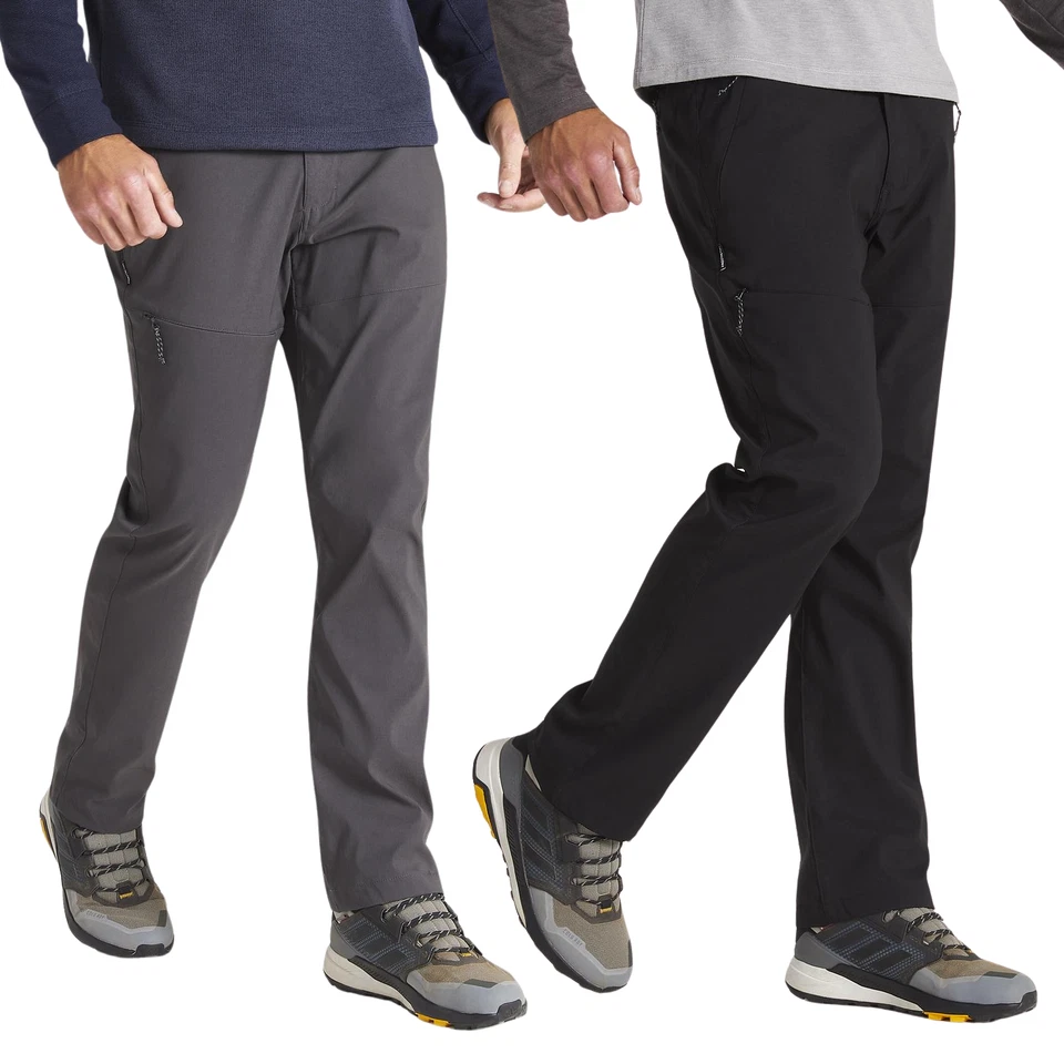 Calças masculinas Craghoppers Kiwi Pro II UFF proteção elástica caminhada ao ar livre caminhada caminhada - Imagem 1 de 1