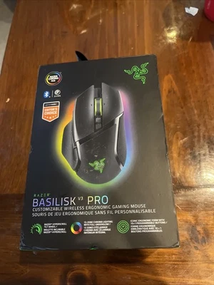 Razer Basilisk V3 Pro Black RZ01-04620100-R3U1 For PC  New Sealed - Image 1 of 2