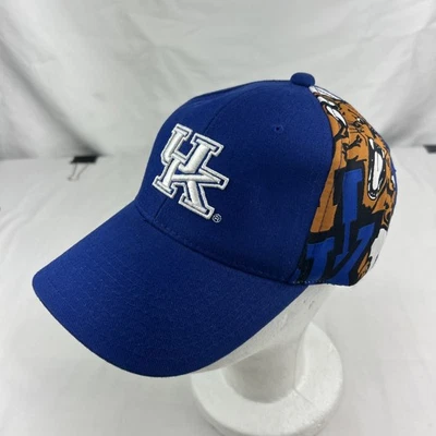 Chapéu Strapback Vintage Anos 90 Starter NCAA Kentucky Wildcats - OSFA - Novo com etiquetas - Imagem 1 de 4