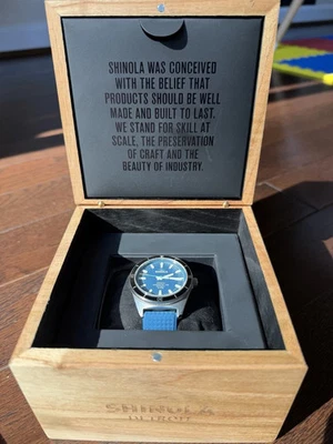 Shinola: Pato - Azul - Reloj - 40mm Foto 1 de 4