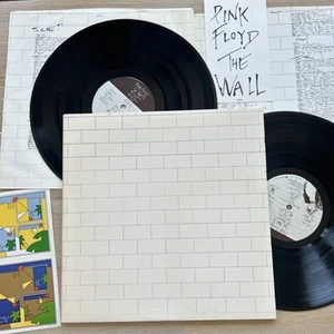 Pink Floyd The Wall Original 1979 1st US Sleeve Columbia Complete W/Sleeves! - Picture 1 of 10