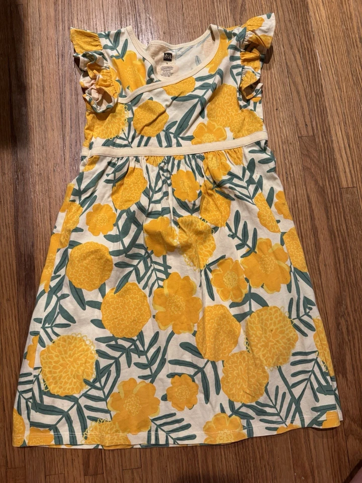 Vestido cuello envolvente talla 6 Tea Collection Foto 1 de 1