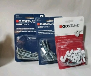 Closetmaid Shelftrsck Lot 2876 2877 6610 All 3 Are New In Package - Free Shipp - Picture 1 of 1