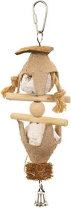 Pervue Pet Products Naturals Foraggio e Impegno Duchessa Uccellino Giocattolo Pappagallo Giocattolo - Foto 1 di 6