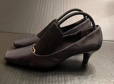 Aerosoles cheerful womenShoes/pumps size 91/2(9.5 Navy blue Square Toe  2” Heels - Image 1 of 4