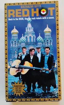 "Red Hot" VHS Balthazar Getty Donald Sutherland Screener (SCR) Promo Movie 1993 - Image 1 of 4