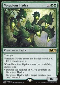 MTG Magic the Gathering Voracious Hydra (200p/143) Core Set 2020 Promos LP - Picture 1 of 1