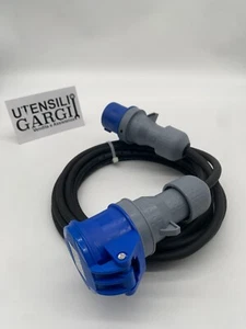 PROLUNGA INDUSTRIALE SPINA E PRESA 16A - 230V - H6 - IP44 CAVO NEOPRENE 3G X 1,5 - Foto 1 di 3