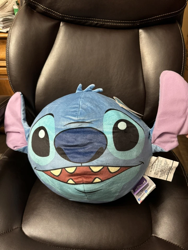 Disney Stitch Travel Cloud Pillow Plush 11” “Silly Alien” Lilo and Stitch