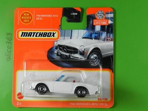 MATCHBOX 2024 - 1963 Mercedes-Benz 230 SL - 86 - nuevo en embalaje original - Imagen 1 de 1