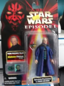 Star Wars Episode 1 Senator Palpatine with Senate Cam Droid New - Picture 1 of 2