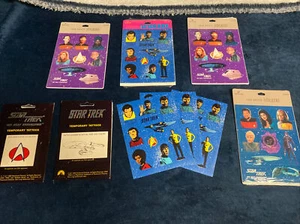 star trek Sticker und Tattoo Konvolut - Bild 1 von 12