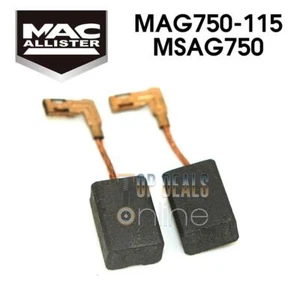 MacAllister Carbon Brushes for MAG750-115 and MSAG750 115mm Angle Grinders 750w - Picture 1 of 4