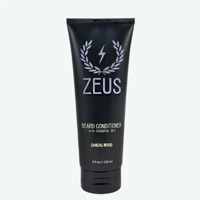 Zeus Beard Conditioner Sandalwood 8 fl oz Softens Tames Calming Sooths Natural - Image 1 of 4