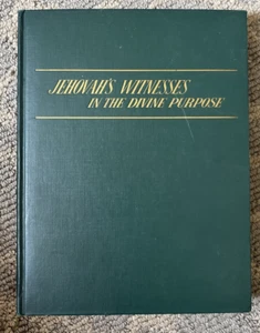 Jehovah's Witnesses In The Divine Purpose 1959 1st Edition Illustrated Hardcover - Picture 1 of 13