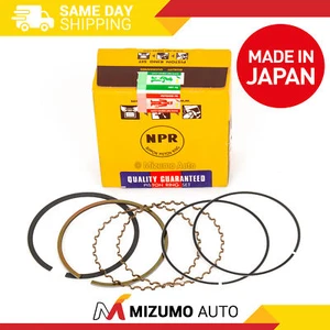 NPR Piston Rings Fit 03-10 Honda Accord CR-V Element 2.4L DOHC K24A4 K24Z1 K24A8 - Picture 1 of 12