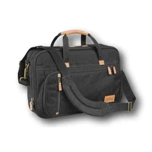 Laptop Bag Carrier Black Padded Polyester Uline Messenger Bag New - Afbeelding 1 van 1
