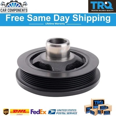 Amortiguador de vibración del cigüeñal del motor TRQ para Chrysler 200 Dodge Avenger 2011-2020 Foto 1 de 3