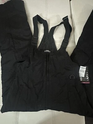 Sport Essentials Women's Bib Snow Pants Women Snow Pants Black XL - Image 1 of 4