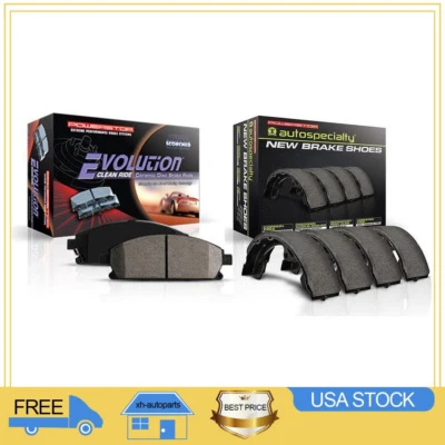 Pastillas de freno delanteras de cerámica + zapatas de freno traseras para Chevrolet Equinox 2005 2006 Foto 1 de 2